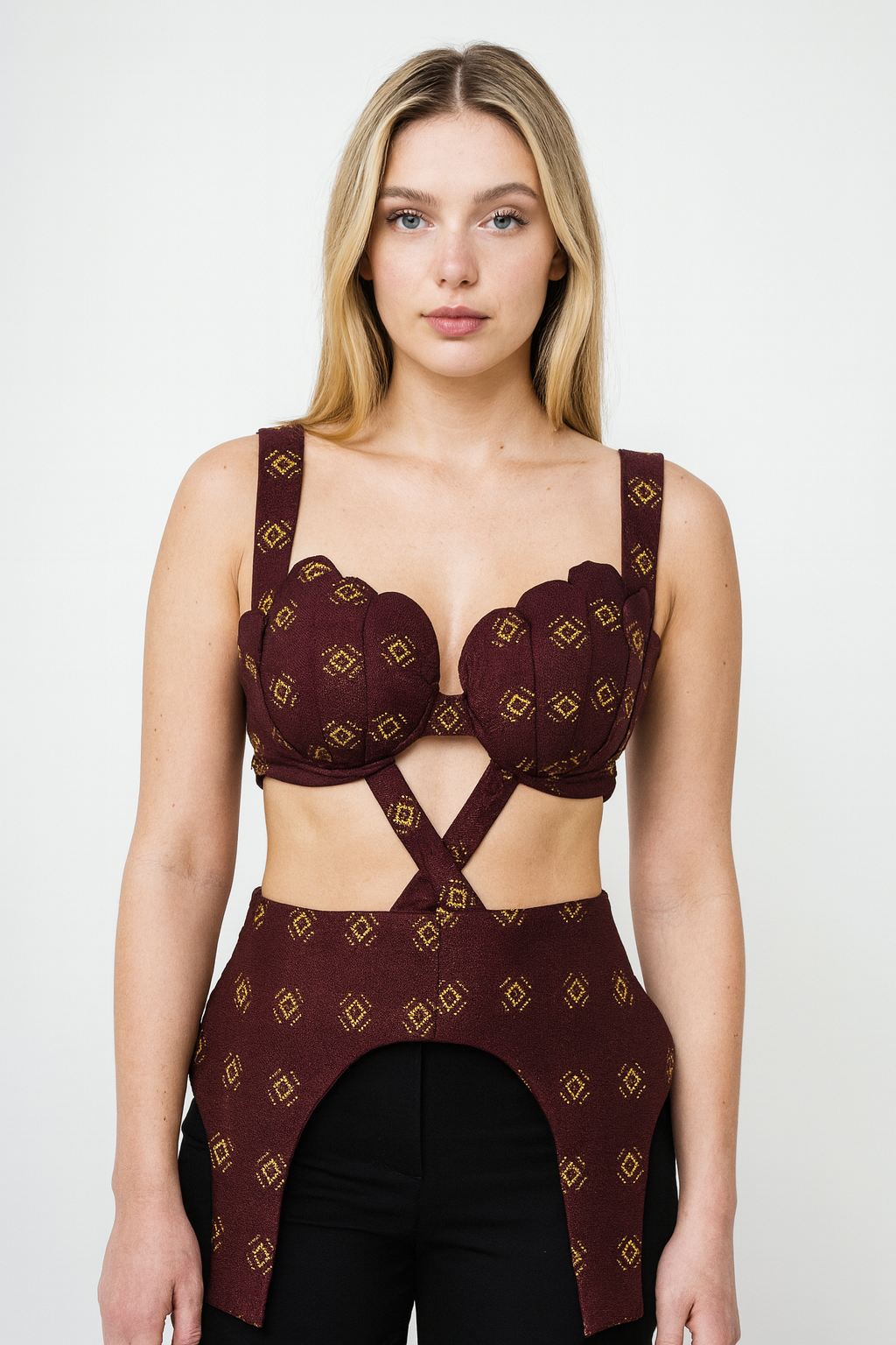 The origin's Pièce : Royal Hibiscus Corset